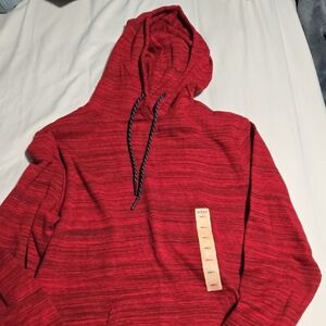 Urban Pipeline Red Hooded Long Sleeve